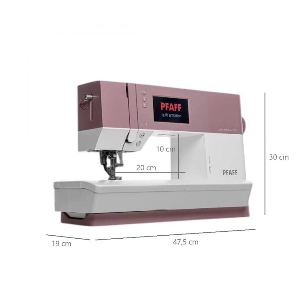 PFAFF Nähmaschine - quilt ambition 635 Computer Quilt- und Nähmaschine