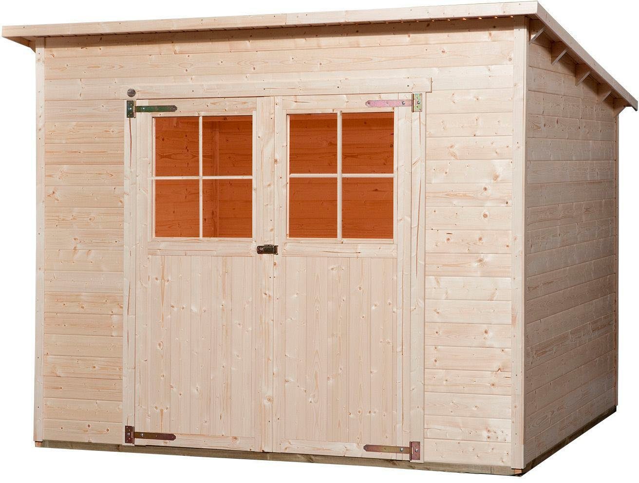 weka Gartenhaus 325 Gr.3, 19 mm, BxT: 256x243 cm