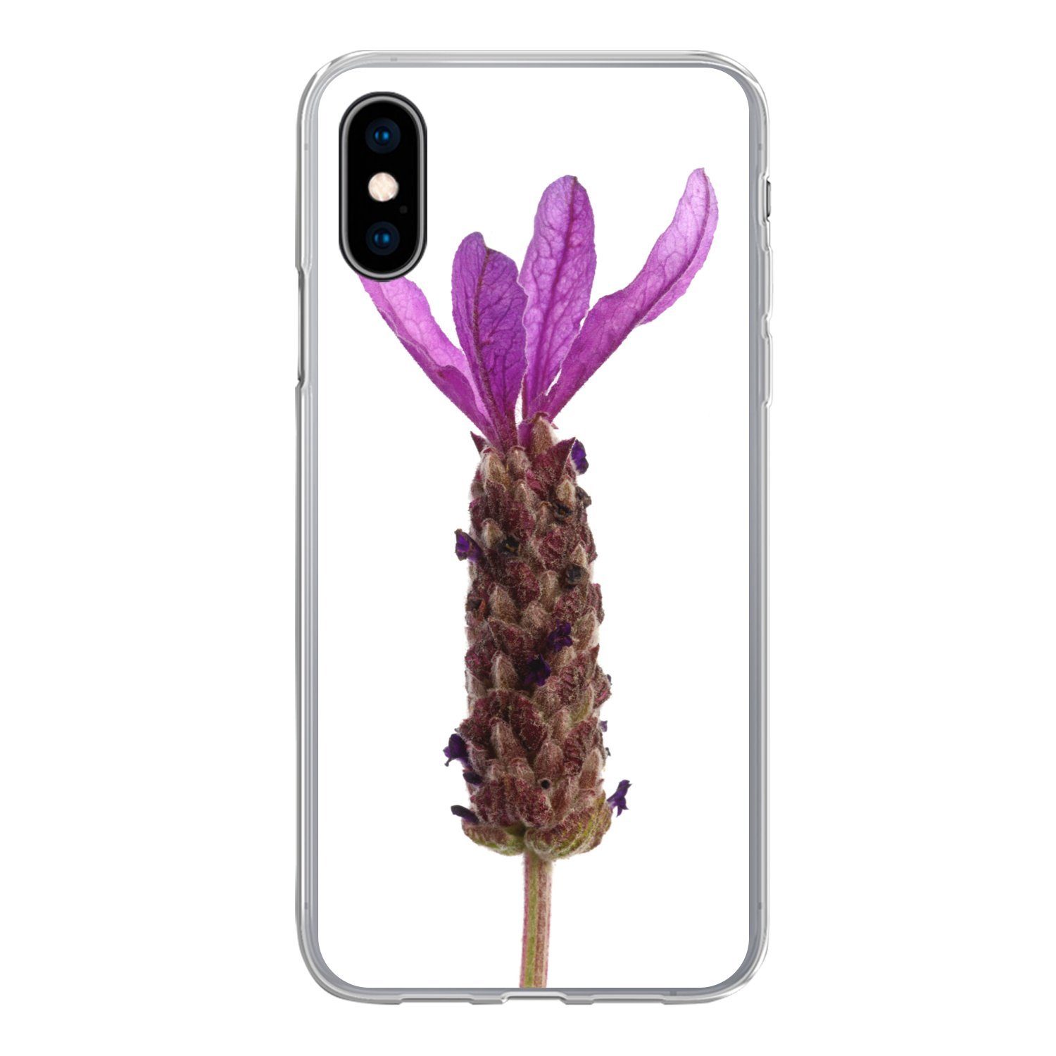 MuchoWow Handyhülle Handyhülle Apple iPhone X Silikonhülle Schutzhülle, Handyhülle Handy Hülle Telefonhülle iphone Samsung