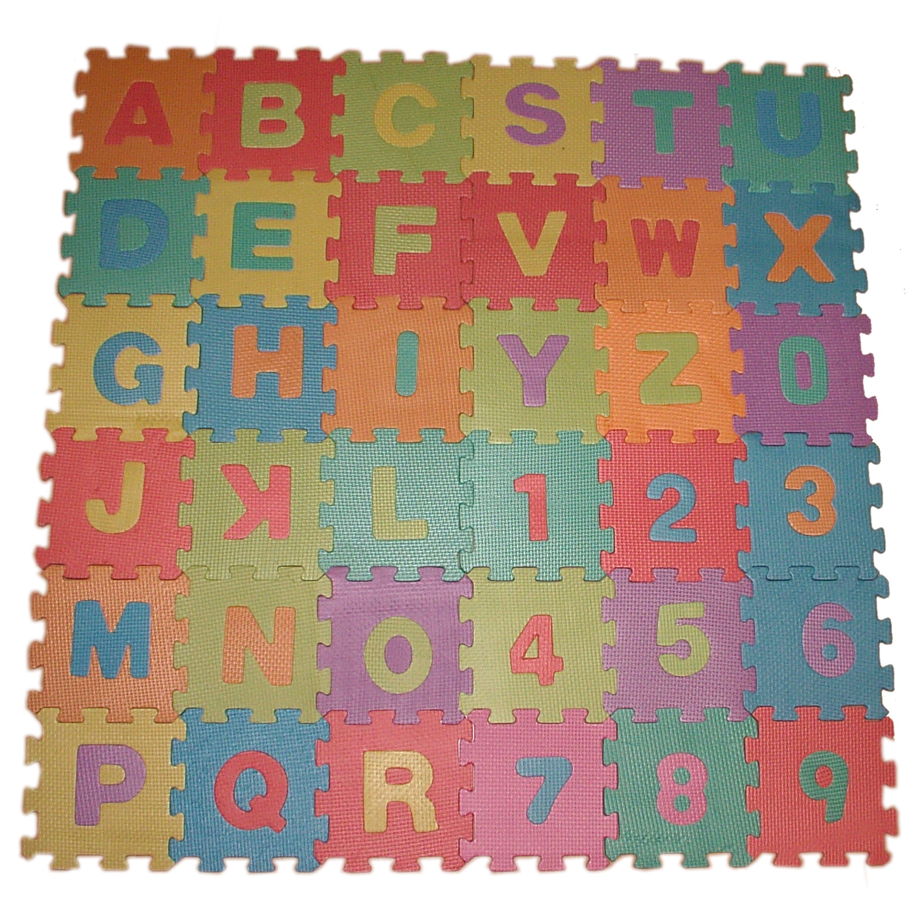 86tlg Spielmatte Kinderteppich Puzzlematte Spielteppich Schaumstoffmatte Matte 