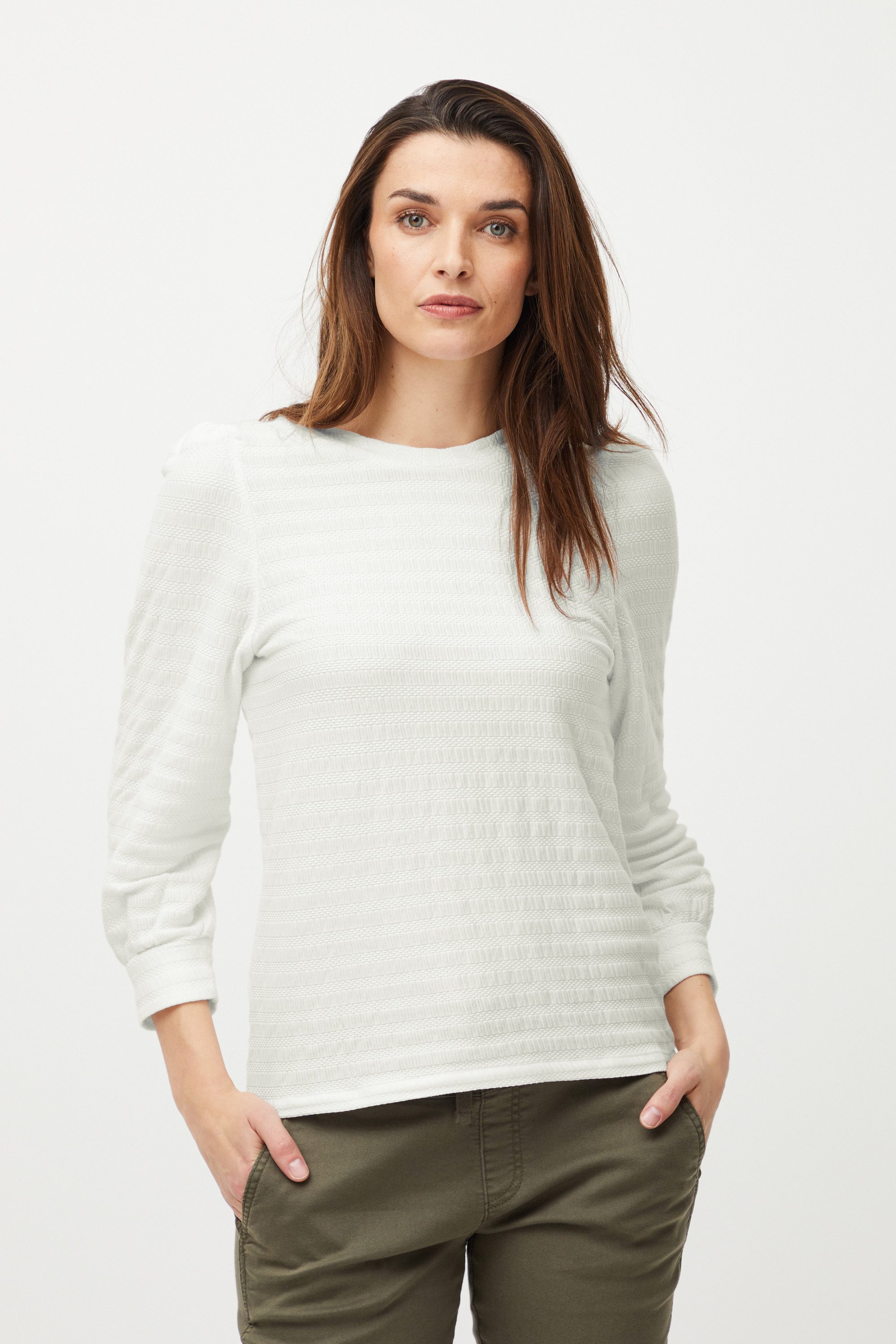 Pulz Jeans Langarmbluse Longsleeve günstig online kaufen