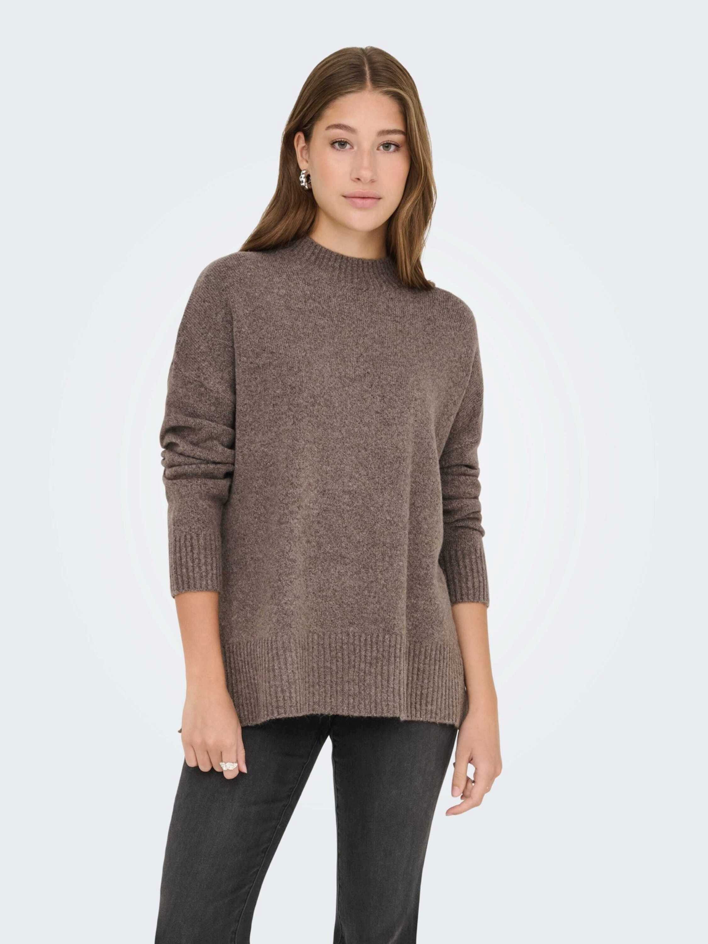 ONLY Strickpullover ONLHAZEL (1-tlg) Plain/ohne Details