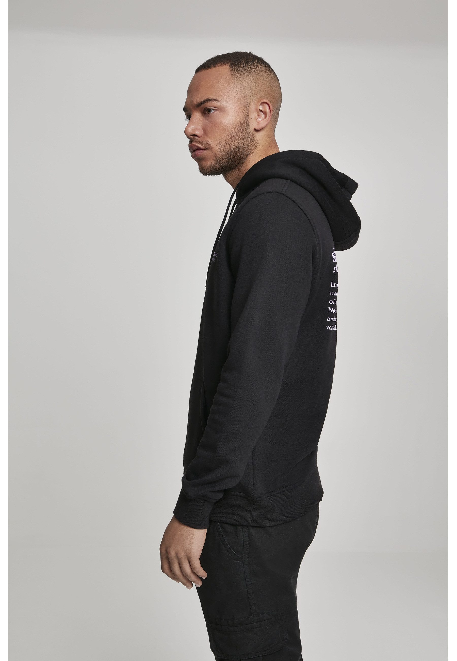 MisterTee Rundhalspullover MisterTee Herren That Noise Hoody (1-tlg)