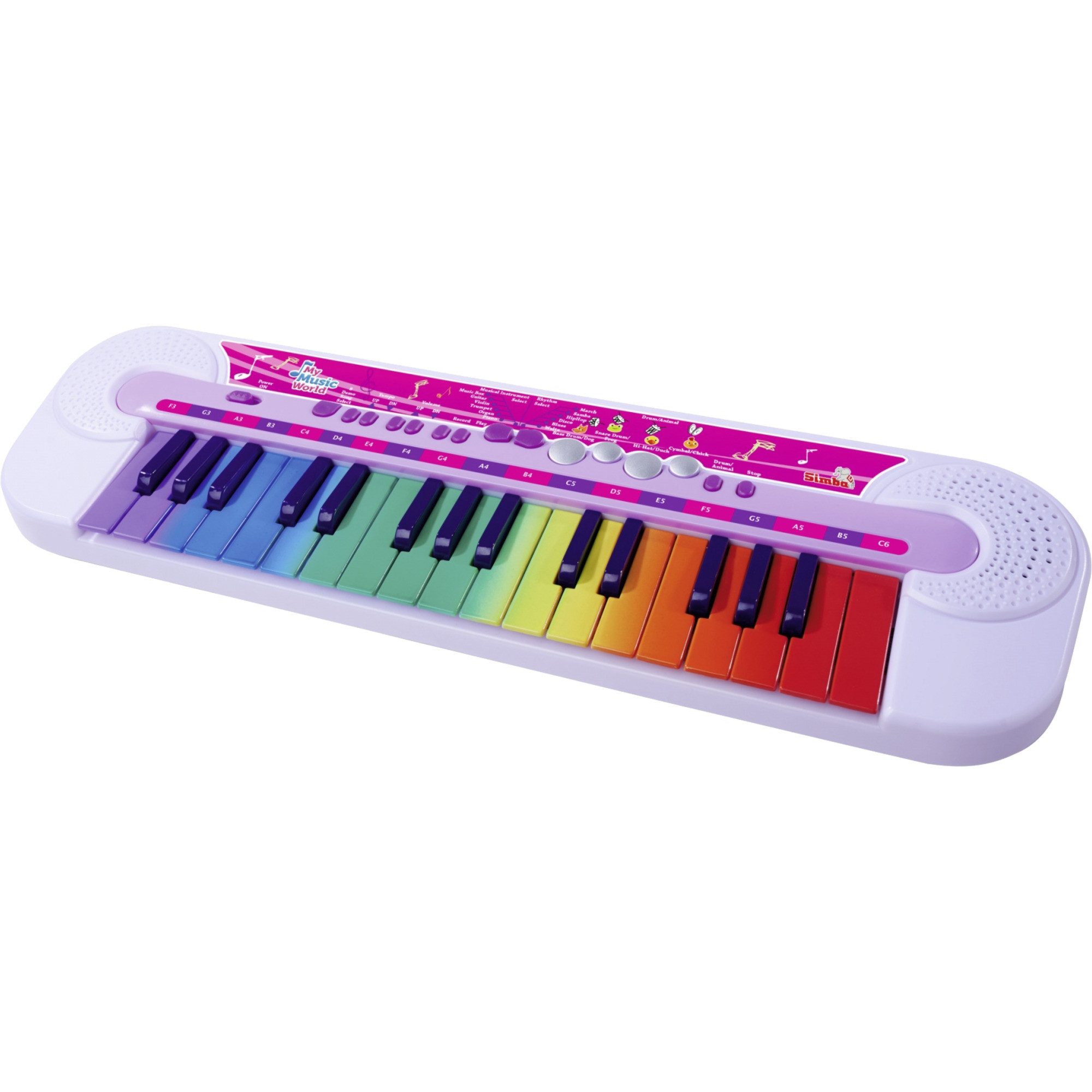 SIMBA Spielzeug-Musikinstrument Simba My Music World Girls Keyboard