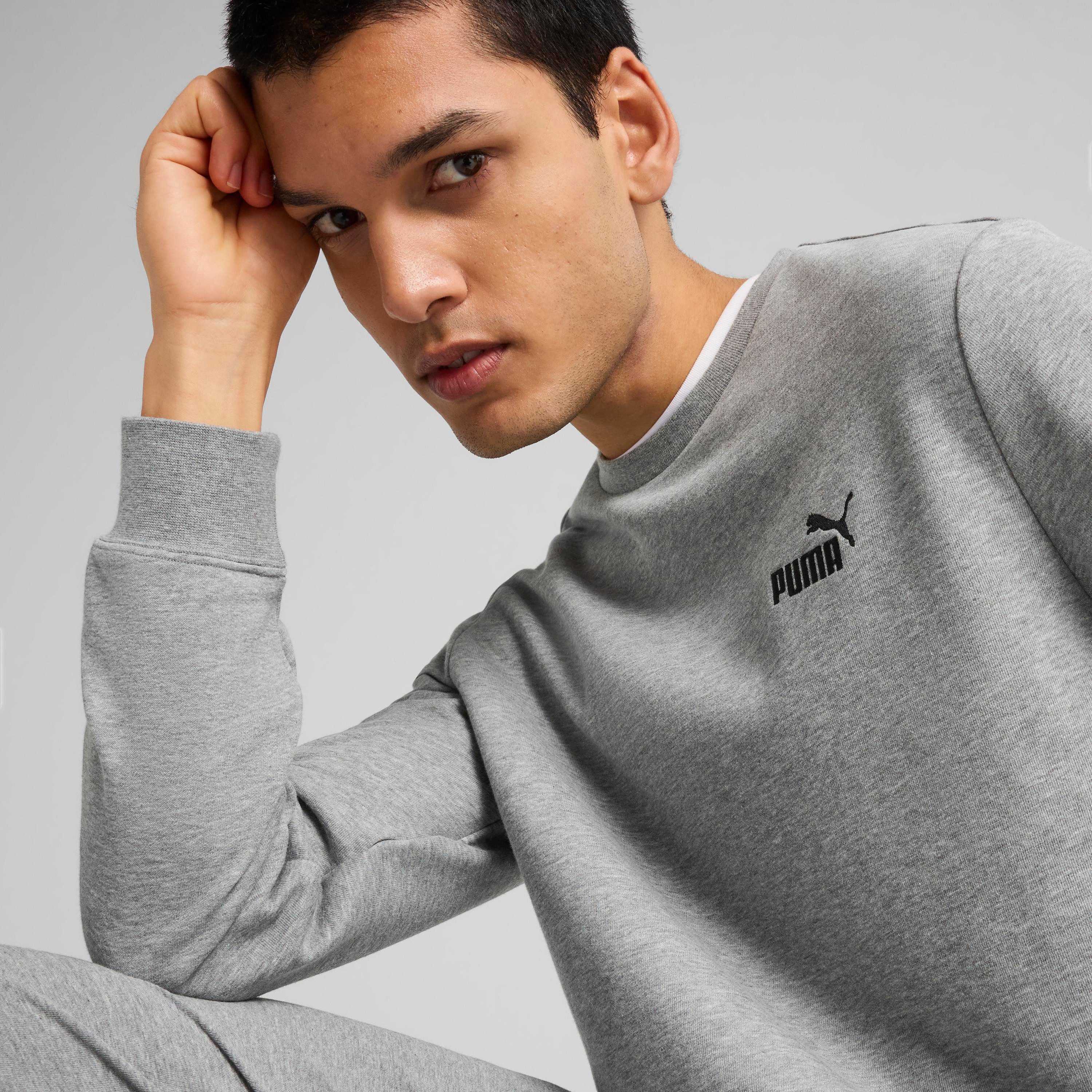 PUMA Langarmshirt ESS SMALL NO 1 LOGO CREW TR Regular Fit, Langarm, für sportlichen Alltag, Rundhalsausschnitt – Bild 3 von 5