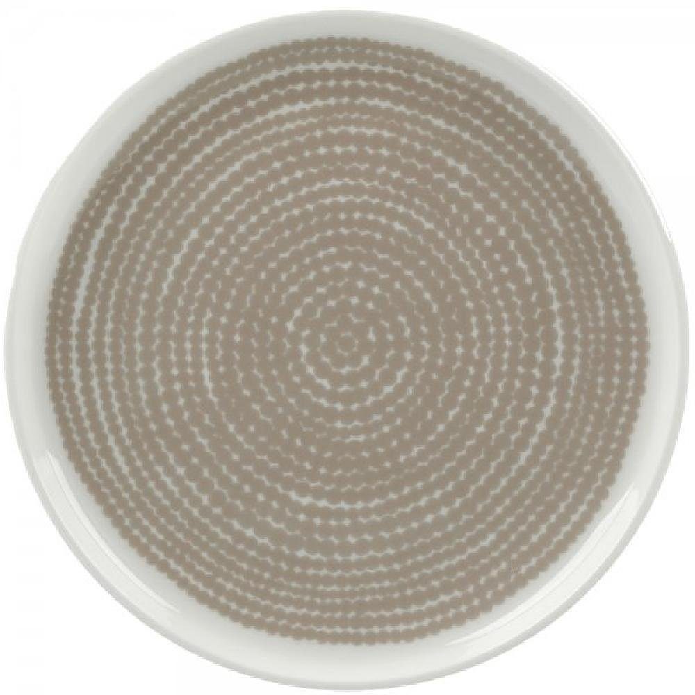 Marimekko Frühstücksteller Teller Oiva Siirtolapuutarha White Beige (13,5cm)