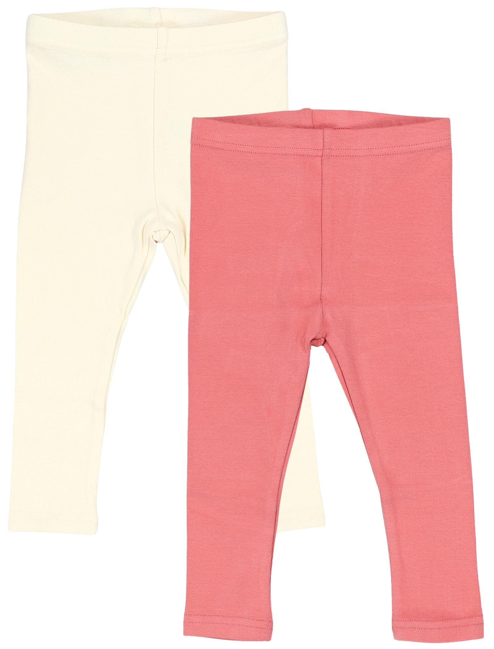 TupTam Leggings Baby Mädchen Lange Leggings 2er Pack