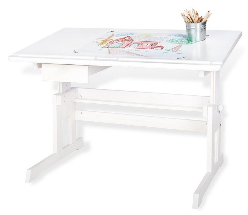 Pinolino® Kinderschreibtisch Lena, weiß, Made in günstig online kaufen