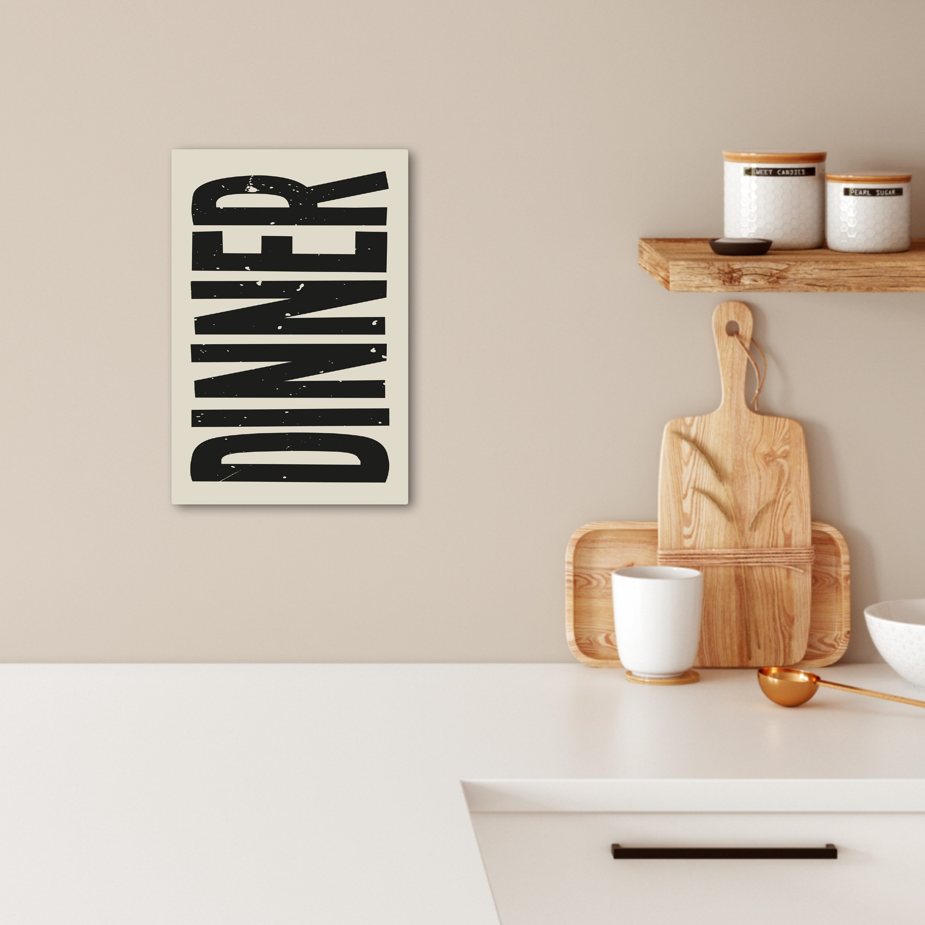 OneMillionCanvasses® Leinwandbild Lebensmittel - Weinlese - günstig online kaufen