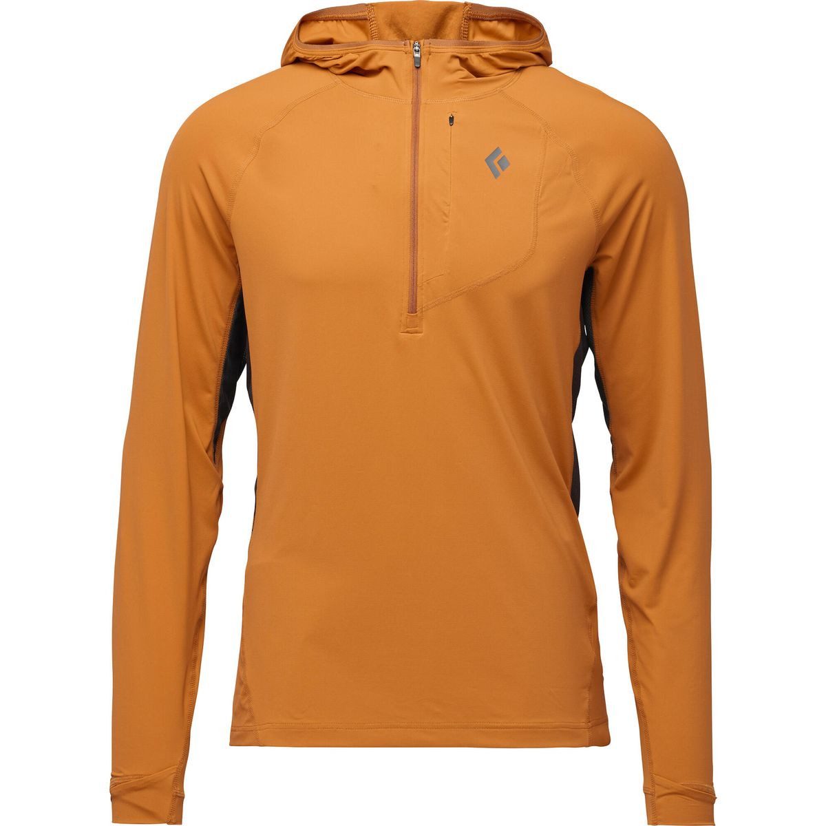 Black Diamond Sweatshirt M Alpenglow Pro Hoody Perfekter Begleiter für Wanderungen, bietet Bewegungsfreiheit und