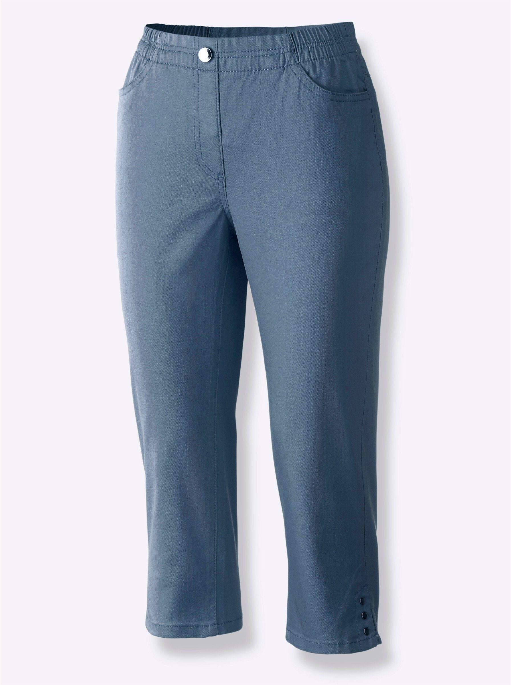 Witt Jeansshorts Capri-Jeans komfortabel – Bild 4 von 5