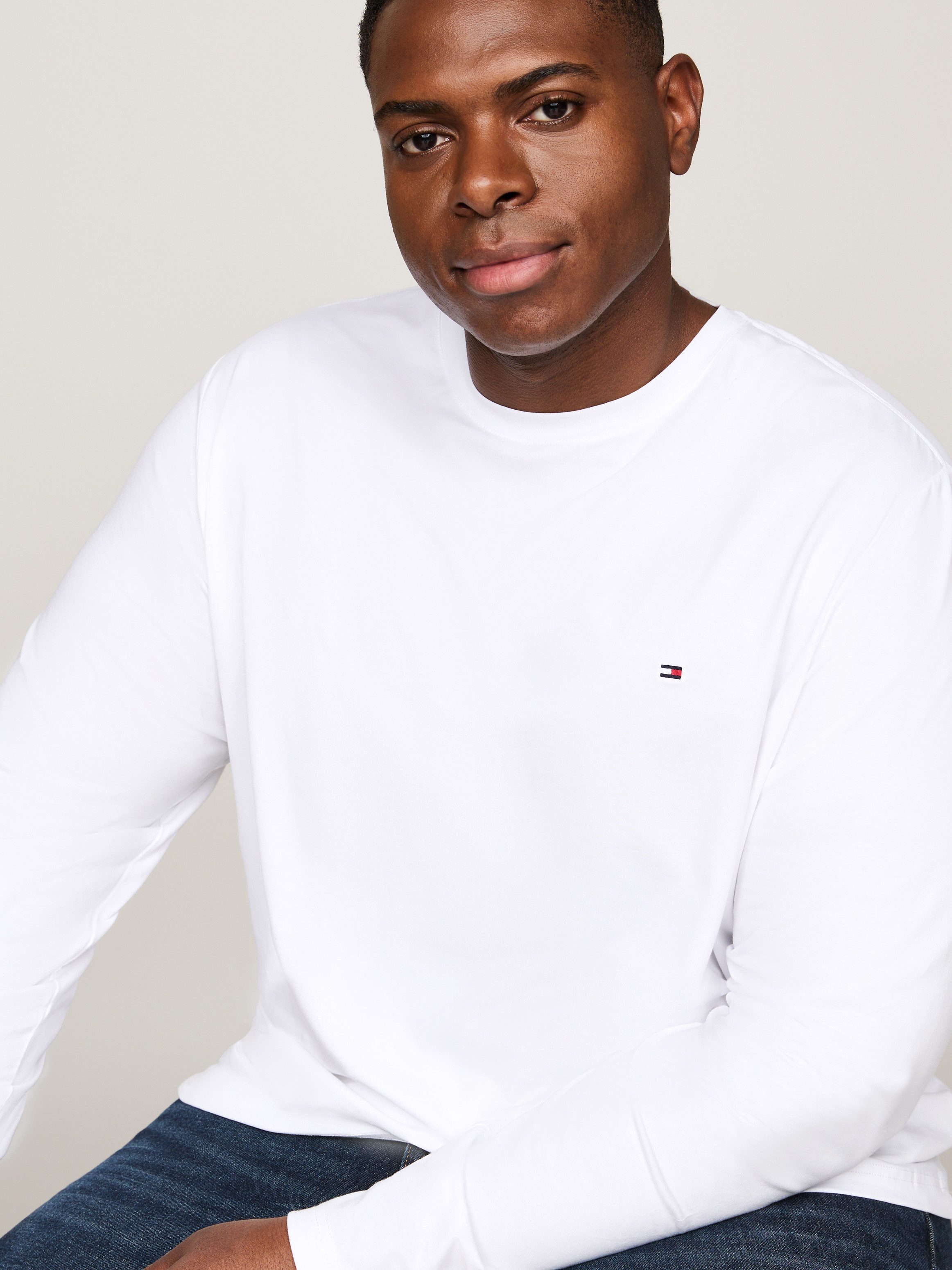 Tommy Hilfiger Big & Tall Langarmshirt günstig online kaufen