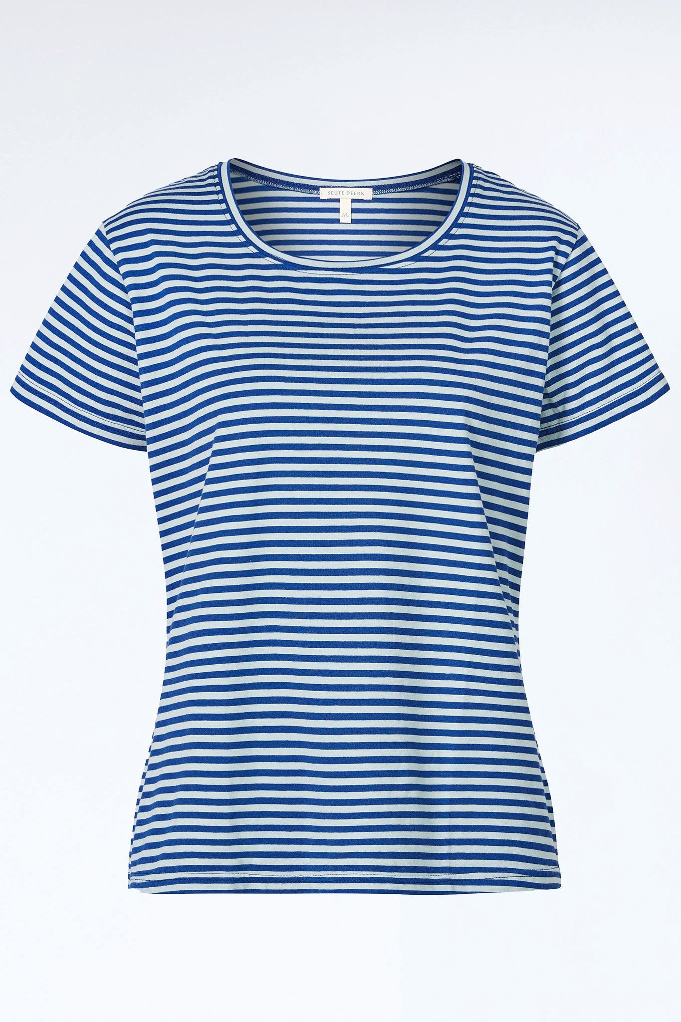 Himalaya Clothing Kurzarmshirt T-Shirt Damen in zeitloser Streifenoptik aus weicher Bio-Baumwolle Damen Oberteil gestreift in bequemer Passform