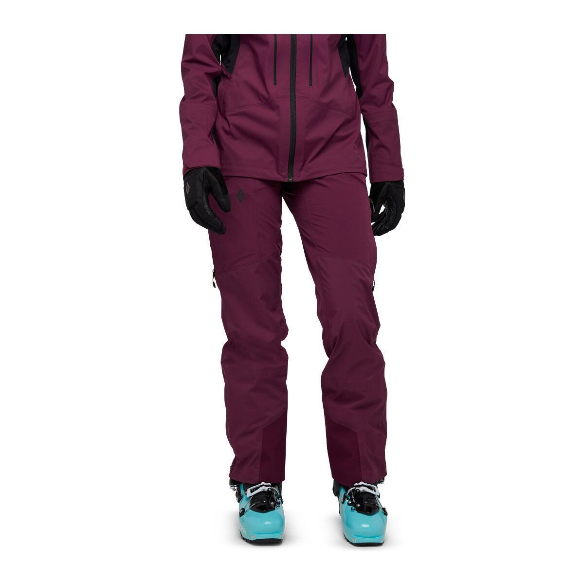 Black Diamond Skihose W Dawn Patrol Hybrid Pants Vielseitige, wasserdichte Tourenhose mit Belüftung und praktischem