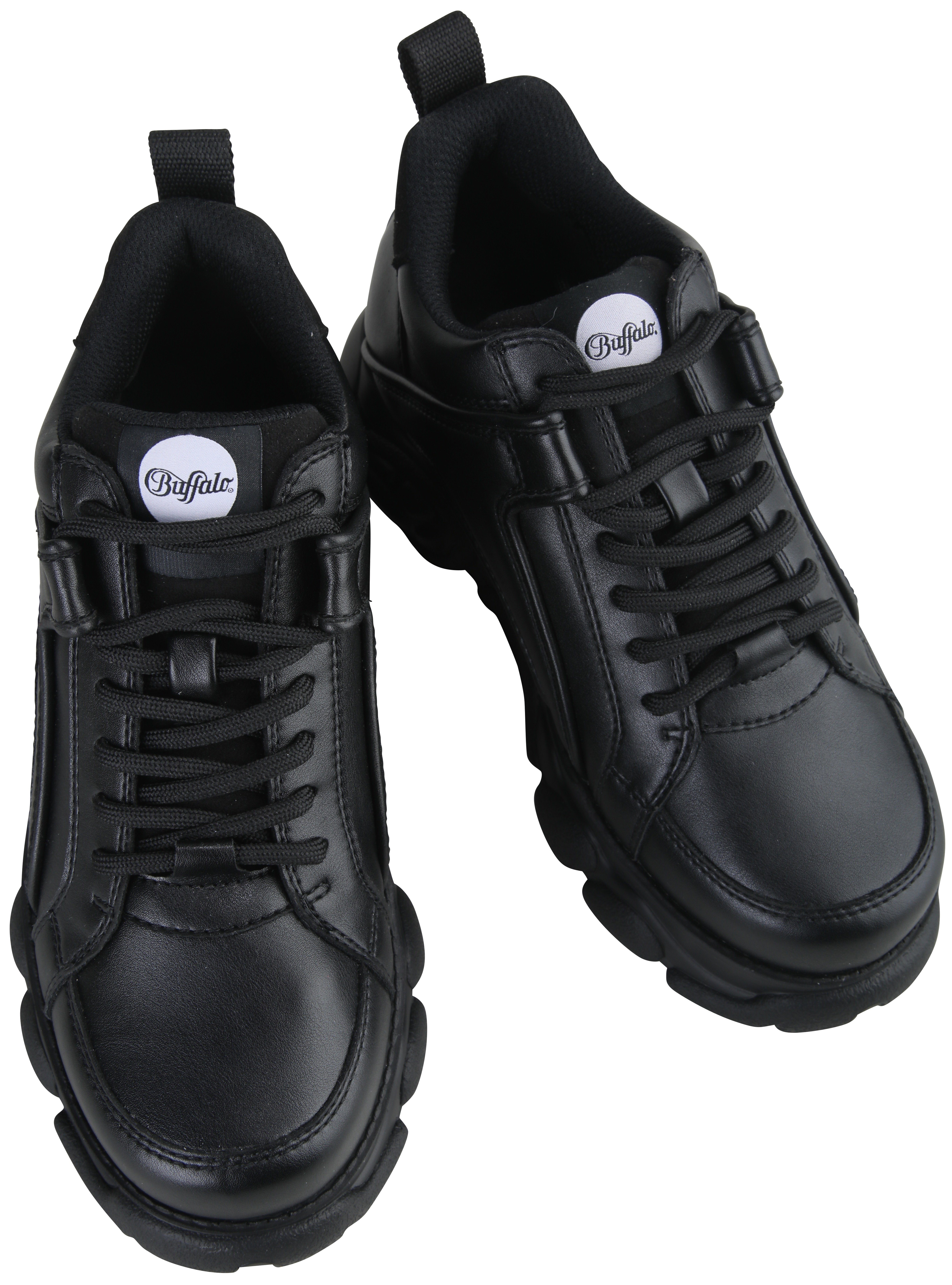 Buffalo CORIN Plateausneaker, Schnürschuh, Freizeitschuh, Ugly Sneaker mit typischer Plateausohle