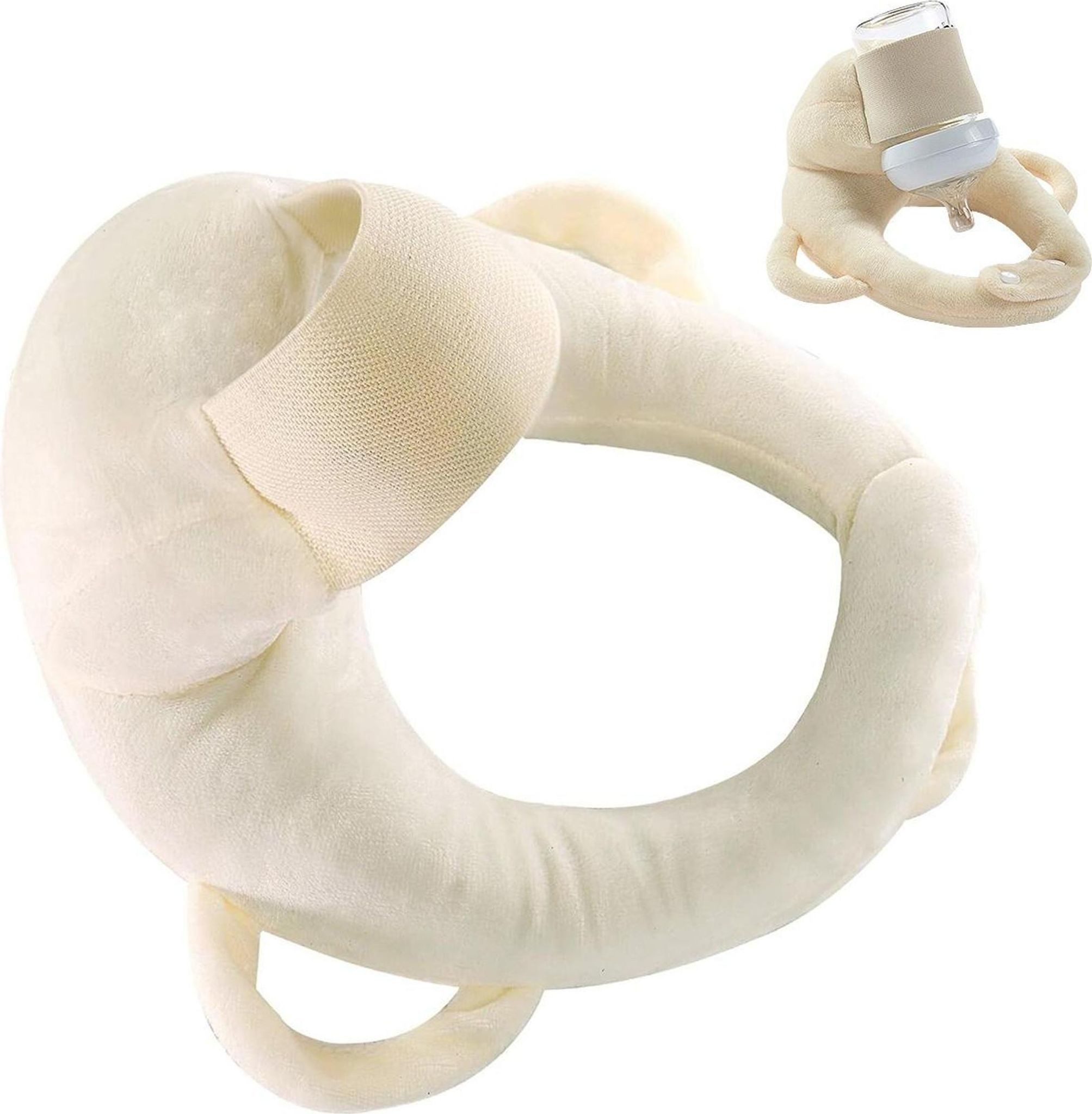 FELIXLEO Babykissen Stillkissen freihändig für Babys 0–12 Monate ergonomisch