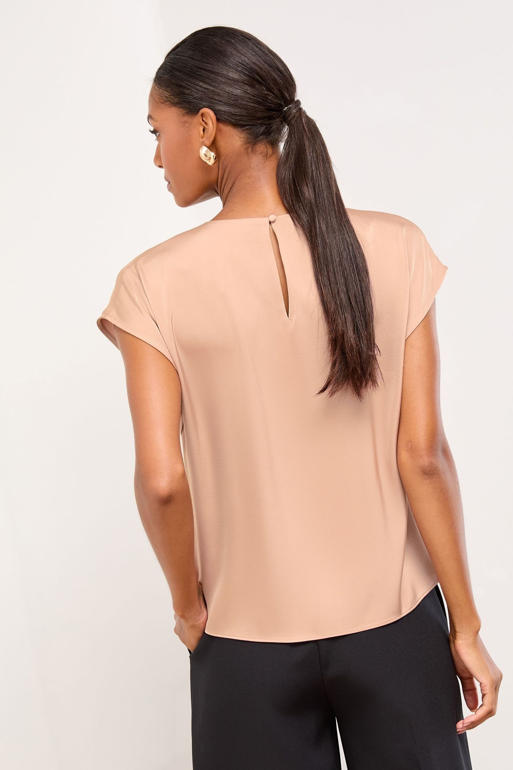 LIPSY T-Shirt Lipsy Drapiertes Oberteil, Regular (1-tlg) günstig online kaufen