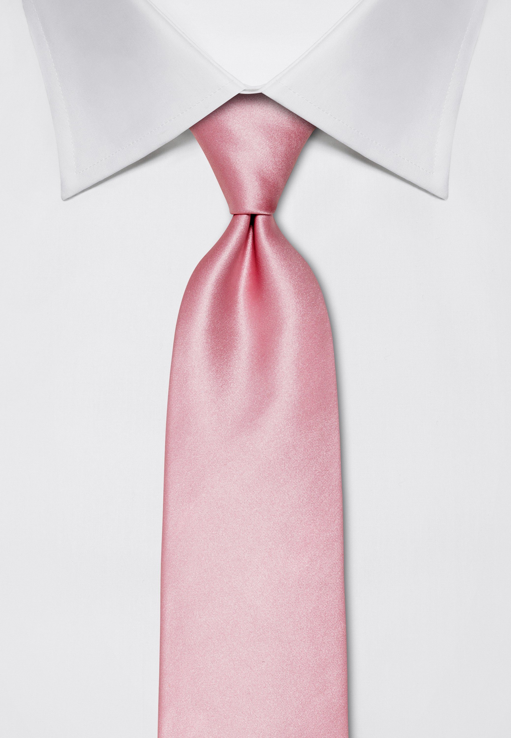 Krawatte Boretti uni rosa Vincenzo