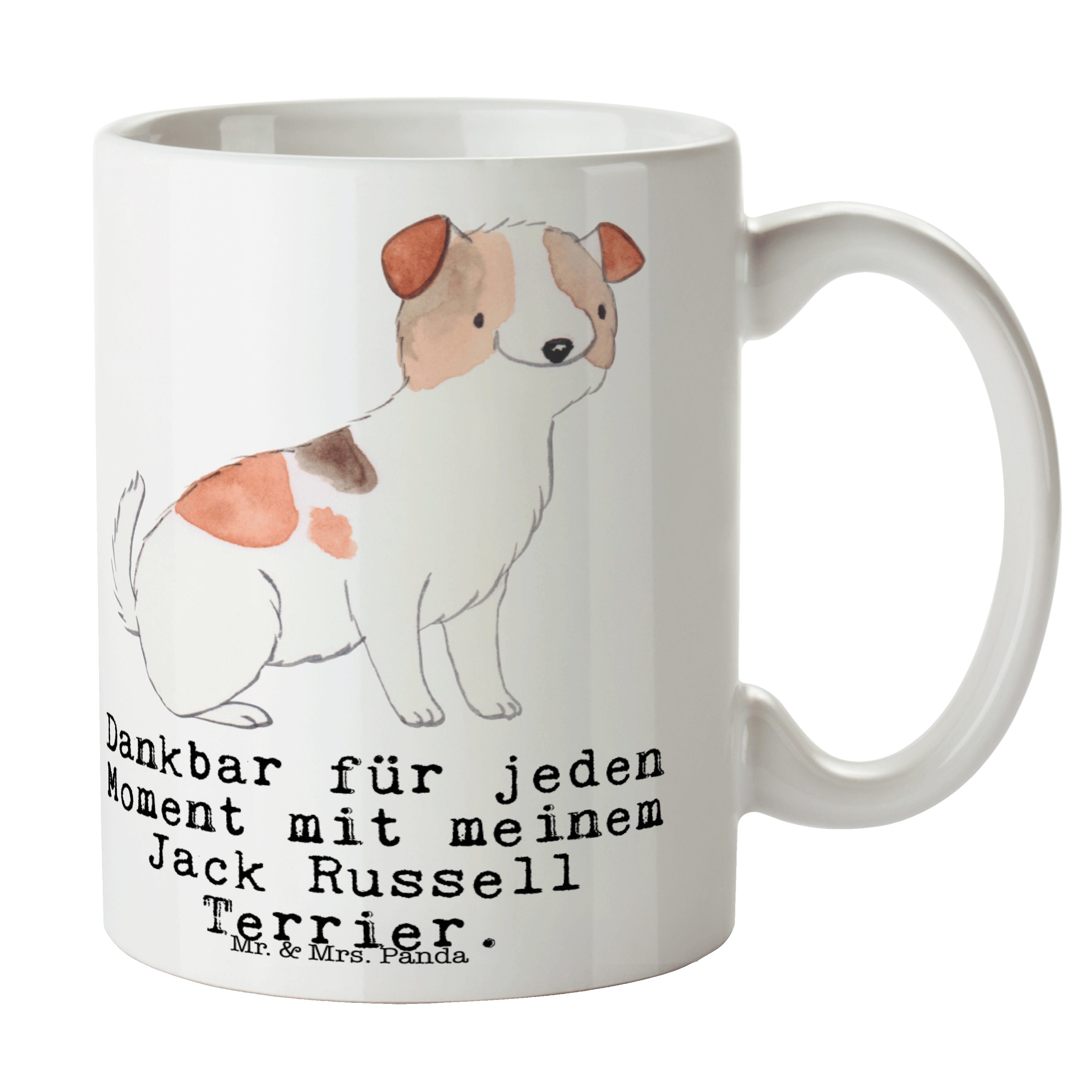 Moment - Russell Panda Jack Tierfreund, Geschenk, Weiß Mr. - Terrier Keramik Mrs. & Schenken, Tasse