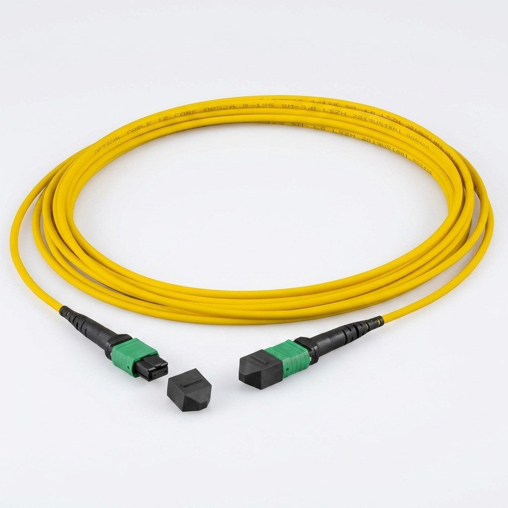 EFB ELEKTRONIK EFB Elektronik EFB MTP/APC(F)-MTP/APC(F) OS2 24F 5m gelb Glasfaserkabel