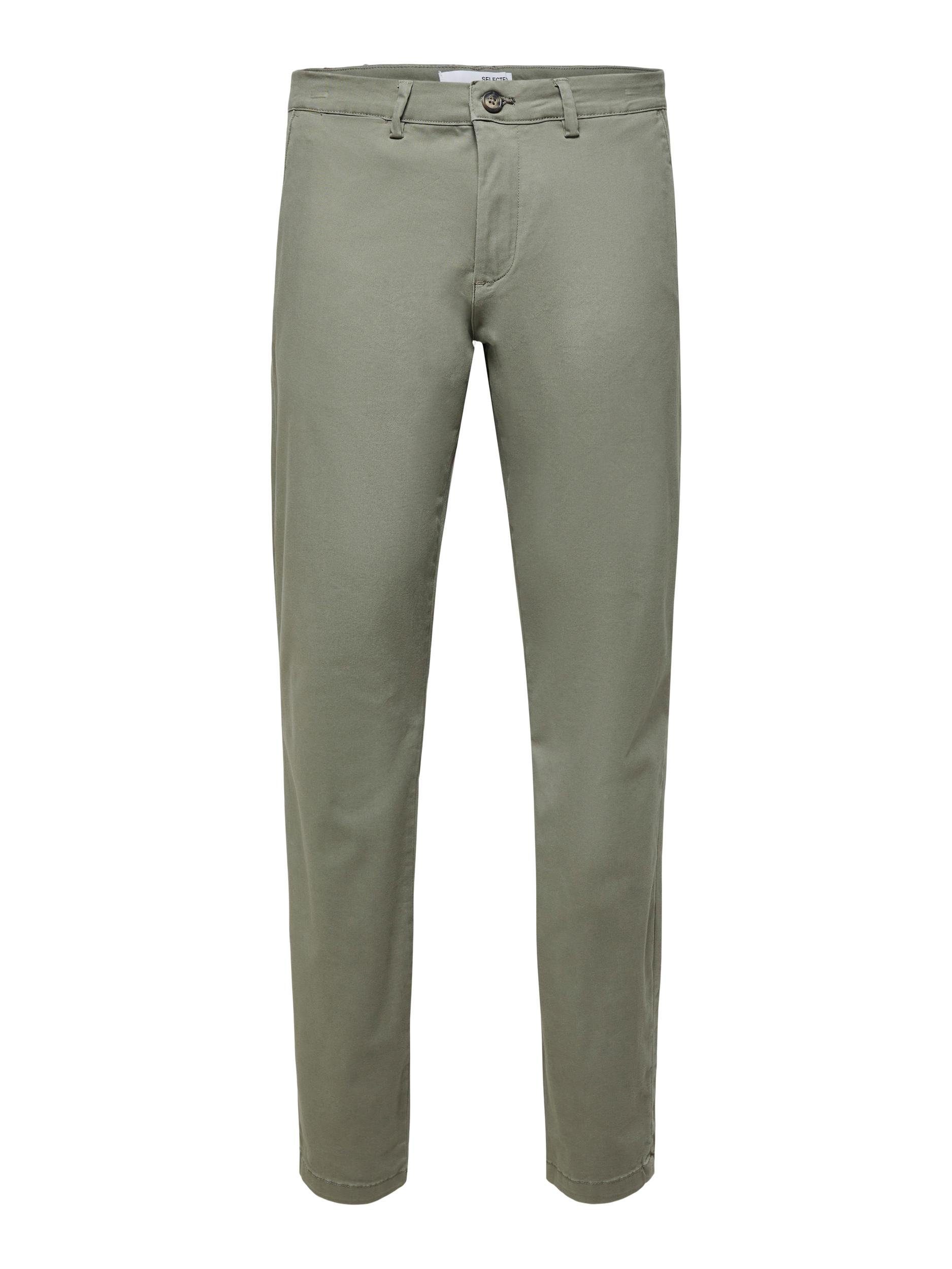 SELECTED HOMME Chinohose SLH175-SLIM NEW MILES FLEX PANT NOOS vetiver