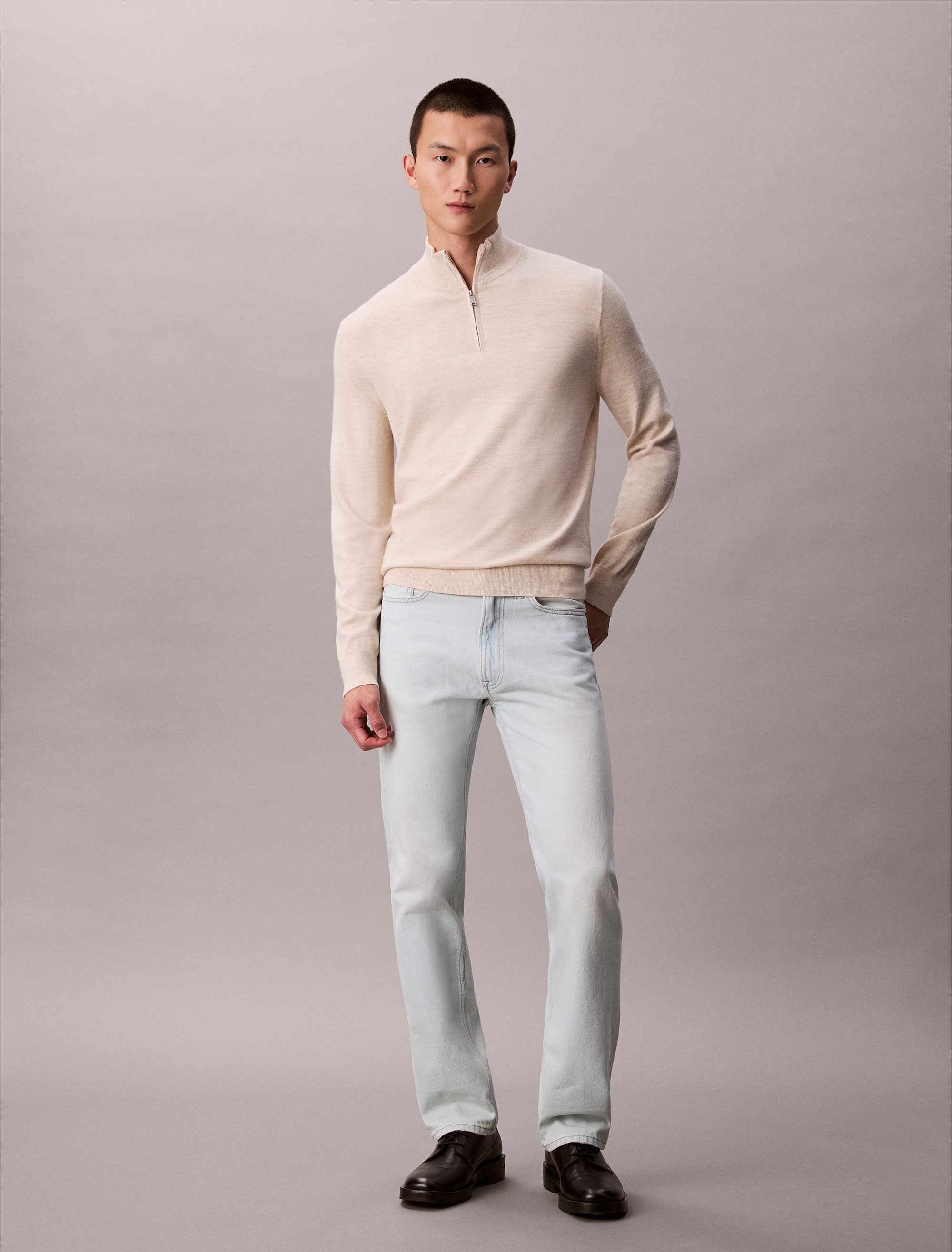 Calvin Klein Jeans Straight-Jeans STNDRD STRGHT JEAN Mit Gürtelschlaufen günstig online kaufen