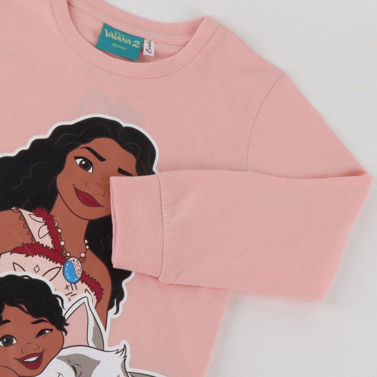 Cerda Pyjama Disney Moana Schlafanzug Kinder Pyjama Set langarm, Baumwolle – Bild 3 von 3