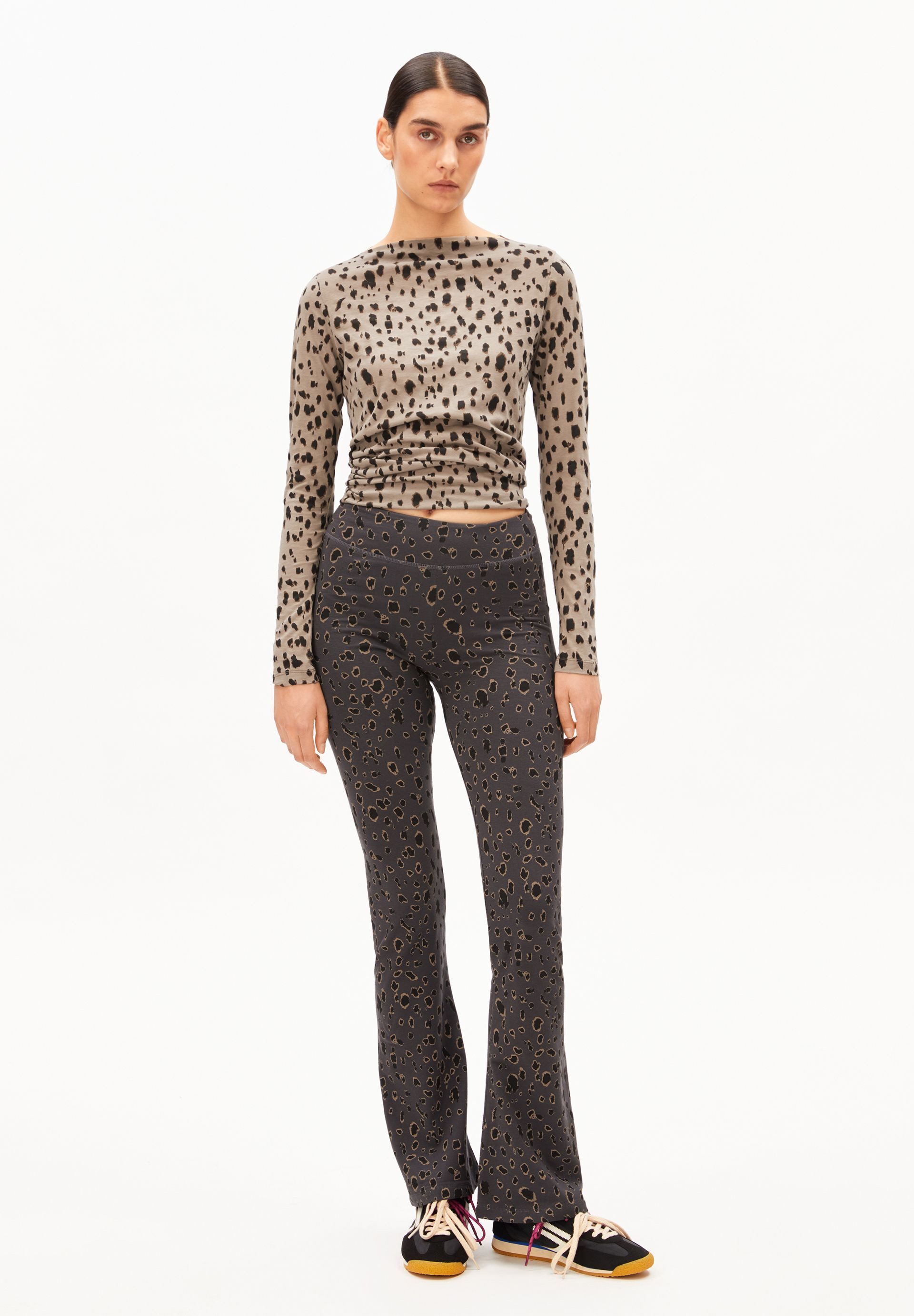 Armedangels Leggings LEO REHMAA Leggings aus Bio-Baumwoll Mix