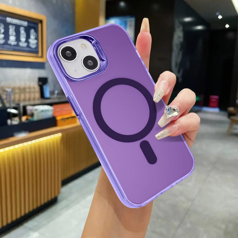 FITSU Handyhülle Schutzhülle für Apple iPhone Hülle Case MagSafe kompatible Handyhülle, Hülle für Apple iPhone 16 Pro Max, 16 Pro, 16, 15 Pro, 15, 14, 13 Case