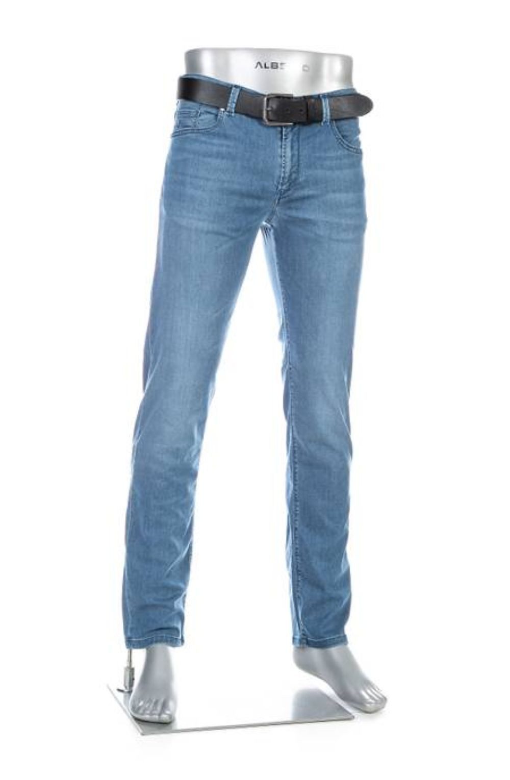 Alberto Stretch-Jeans - PIPE - Light Tencel Denim