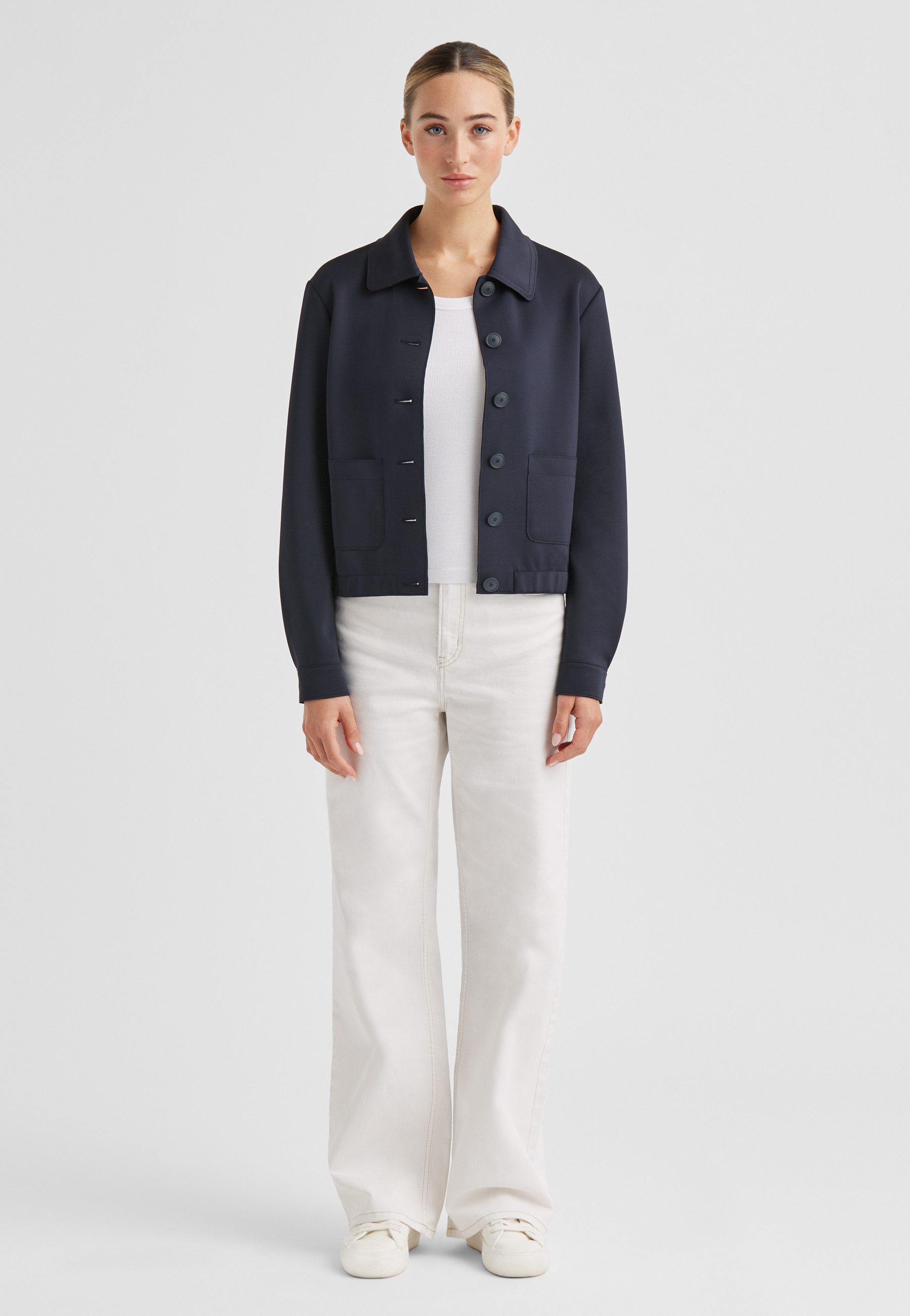 Milestone Blouson MSMina Damen Übergangsjacke Jacke lockere Passform günstig online kaufen