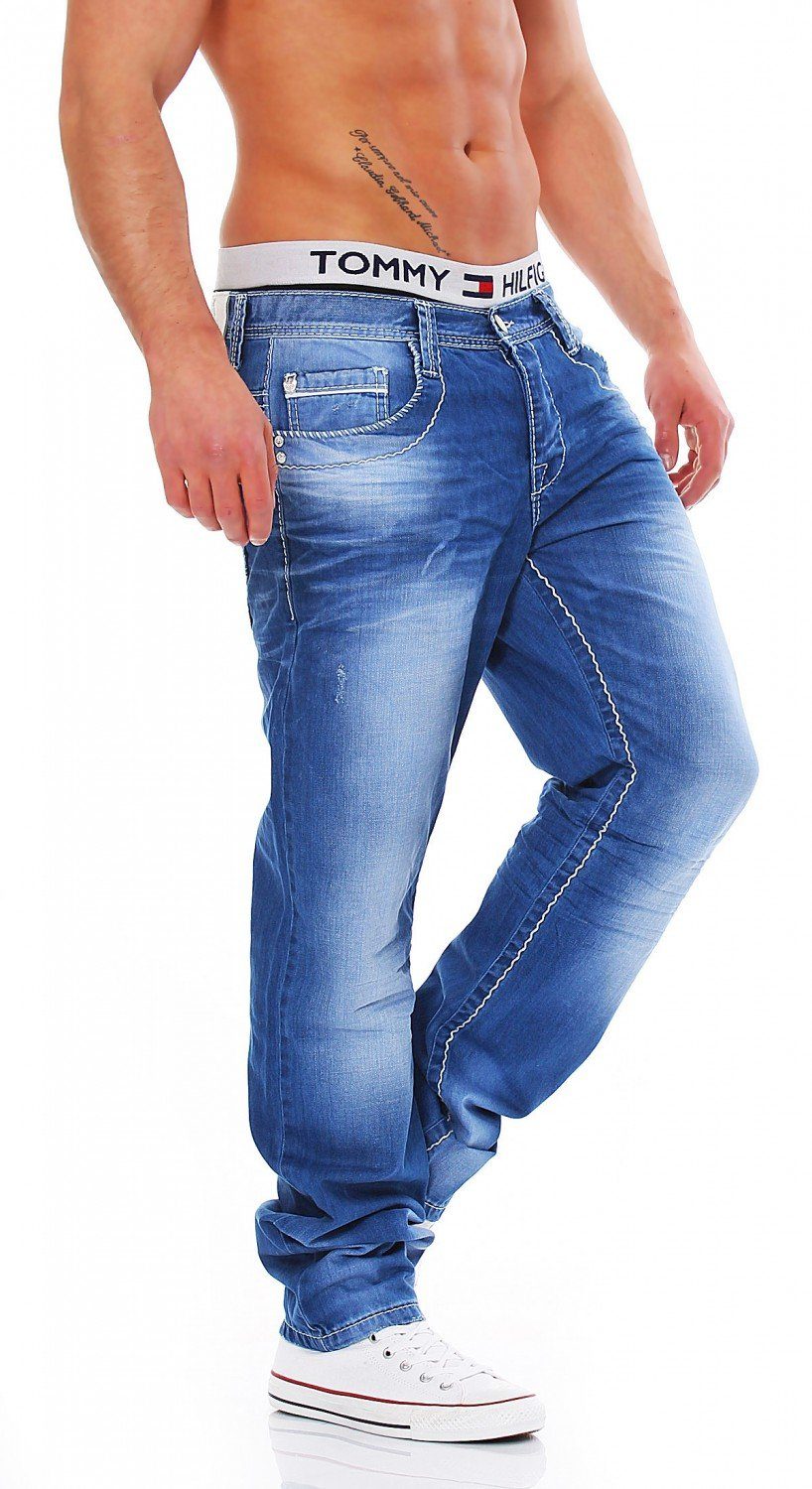 Cipo & Regular-fit-Jeans Fit Baxx Baxx Jeans Slim Herren & Regular C-1144 Cipo