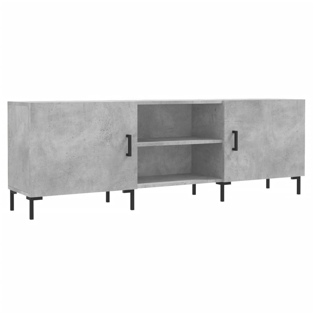 vidaXL TV-Schrank TV-Schrank Betongrau 150x30x50 cm Spanplatte günstig online kaufen