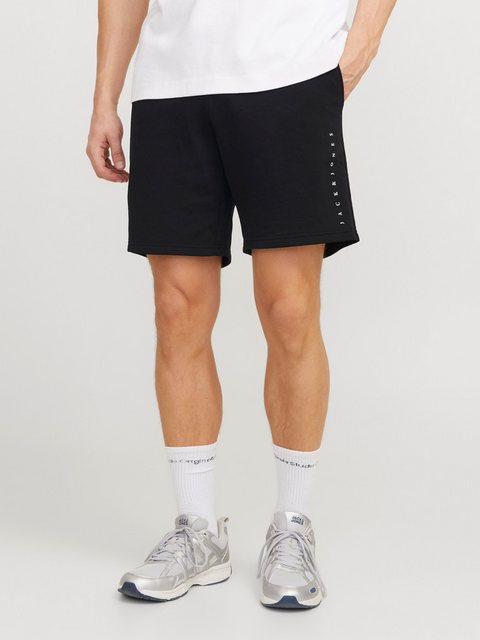 Jack & Jones Shorts JPSTGORDON STAR JJ SWEAT SHORTS SRT SN mit Logo Schrift günstig online kaufen