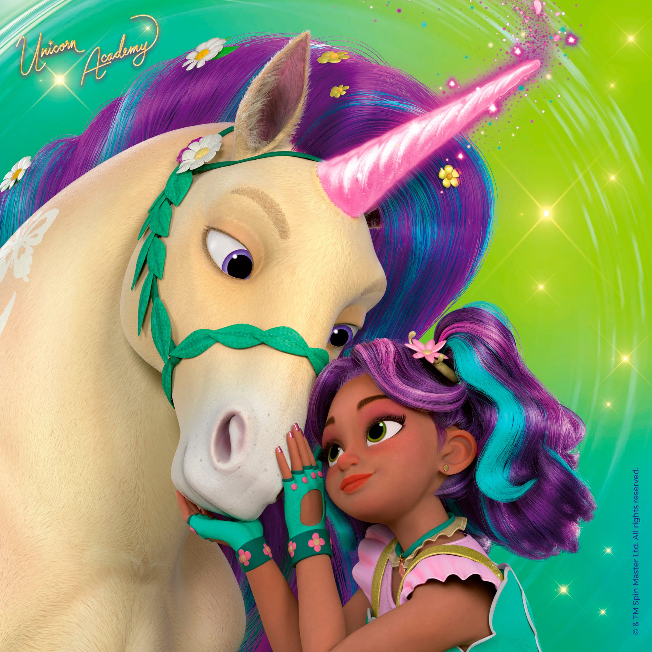 Ravensburger Puzzle Unicorn Academy, Magie und Freundschaft, 147 Puzzleteile, 3x49 Teile; Made in Europe