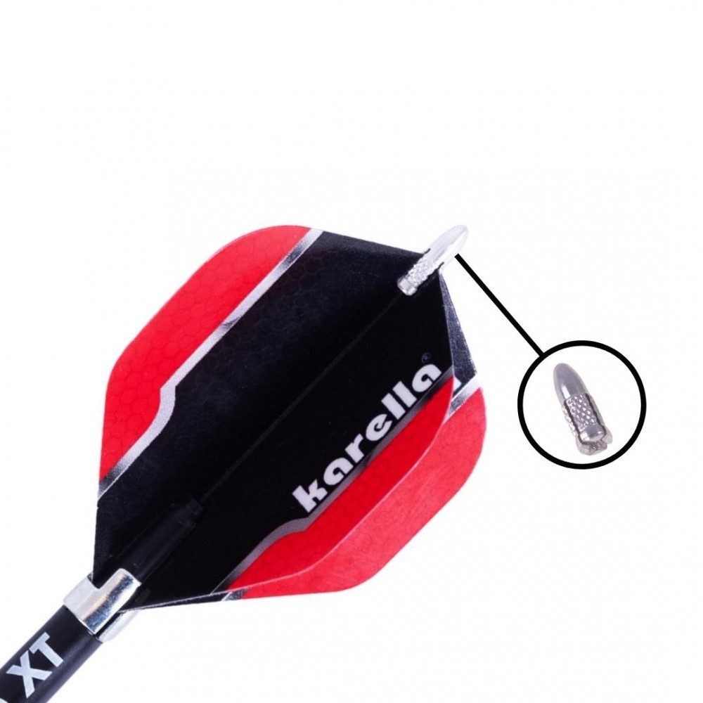 Karella Dartpfeil Karella Flight Protector 12er Set für Dartspieler.