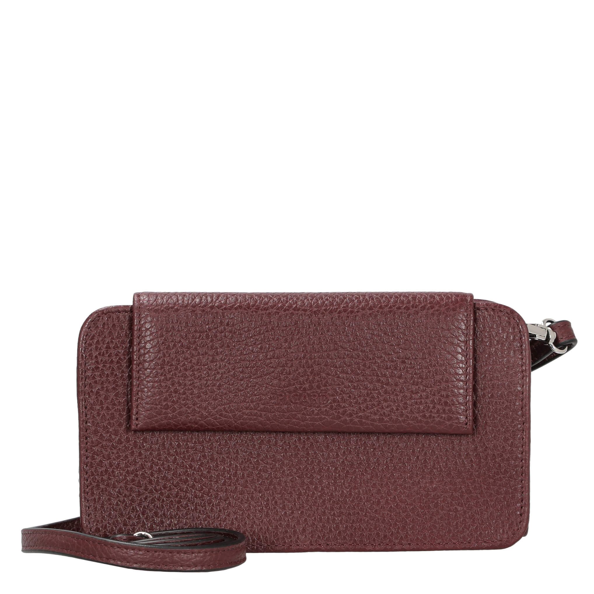 Picard Handytasche Pure - Handytasche 6cc 18 cm Rindsleder (chianti)