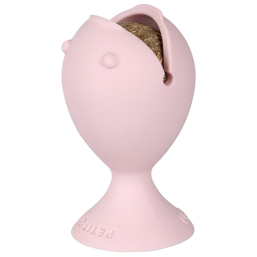 EBI Tierkuscheltier EBI Petit Cat Toy Puffi Farbe: rosa