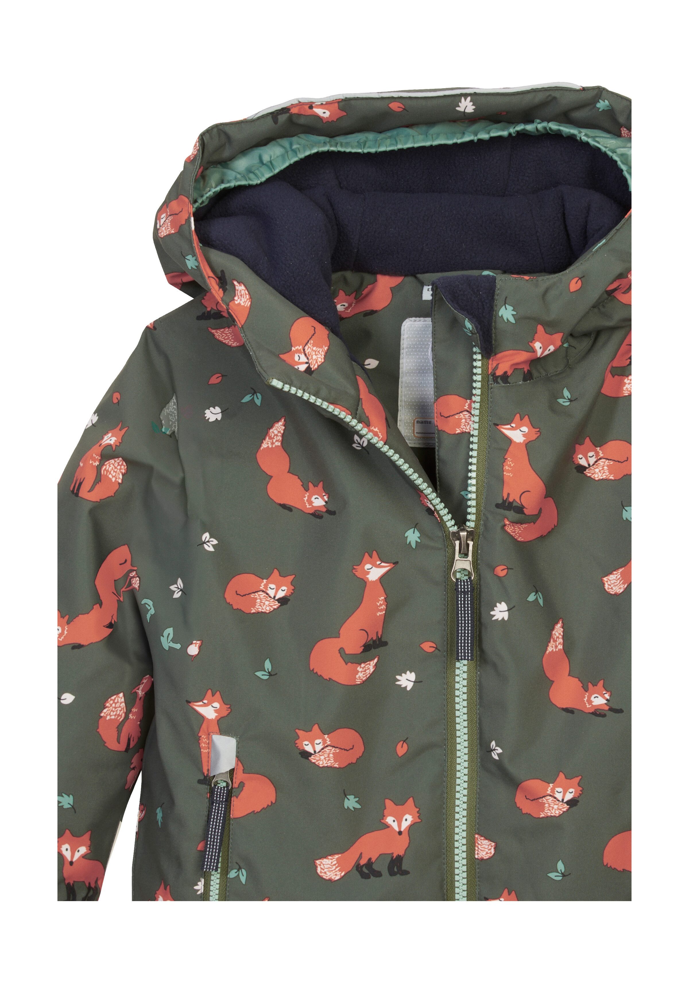 first instinct by killtec Skijacke FISW 29 MNS SKI JCKT Wasserdichte Jacke mit verlängerbaren Ärmeln und stylischem Print