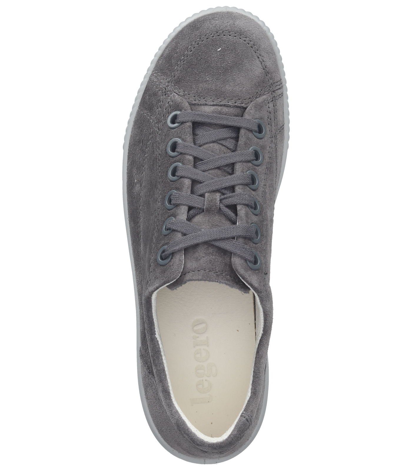 Legero Halbschuhe Veloursleder Sneaker dunkelgrau