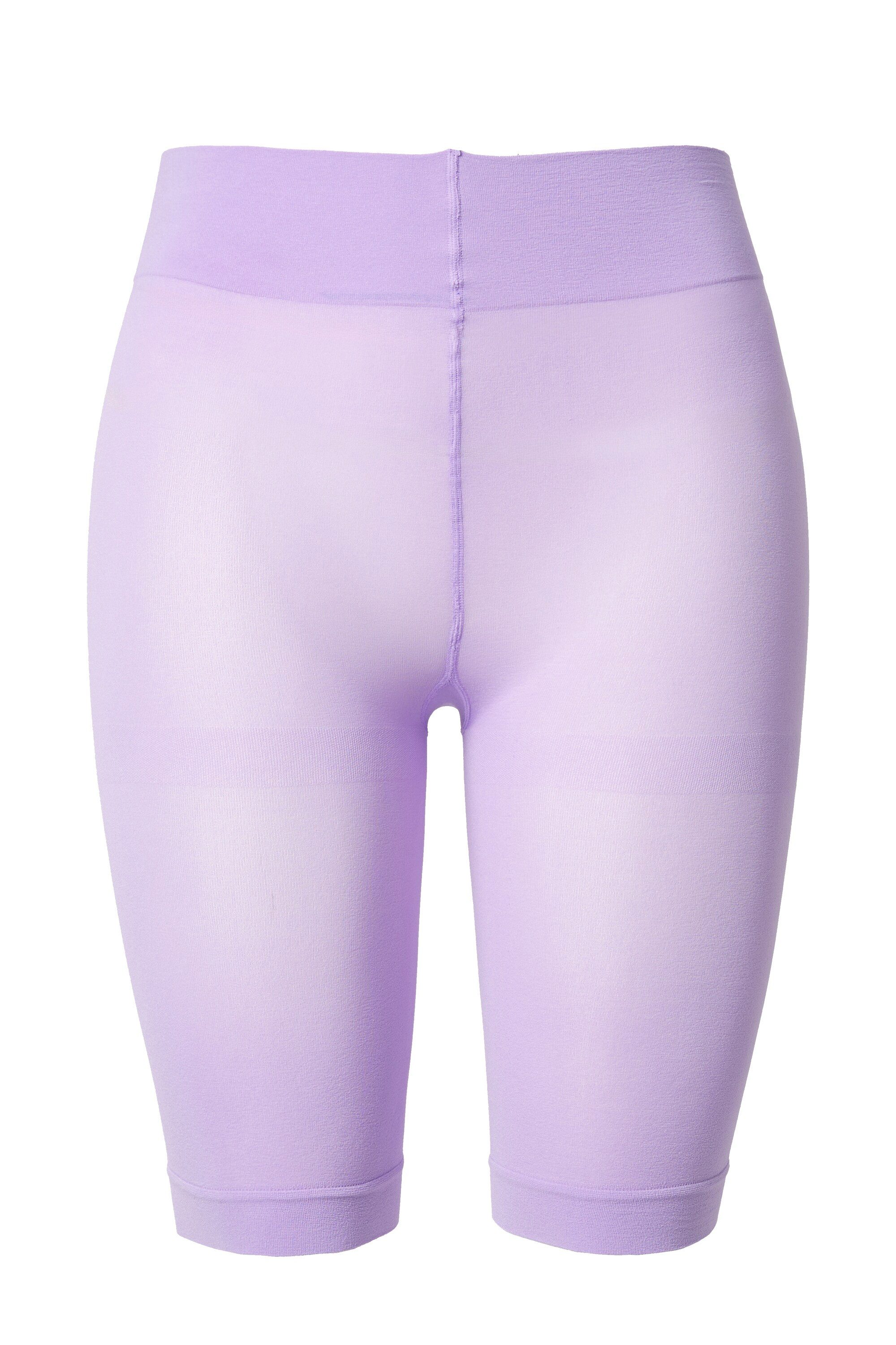 Ulla Popken Shapingpants Strumpf-Radler 80 den Oberschenkelschutz knielang