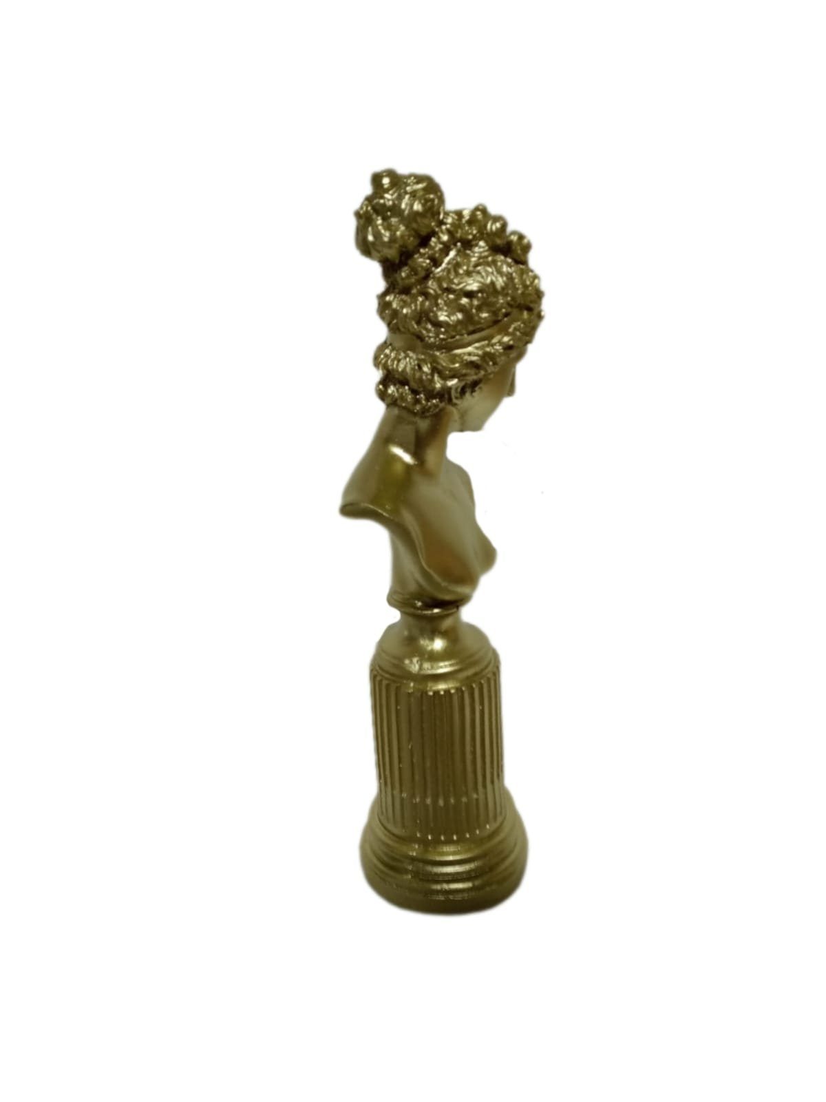 Polyresin aus Frau Dekofigur Gold, moebel17 Skulptur Dekofigur
