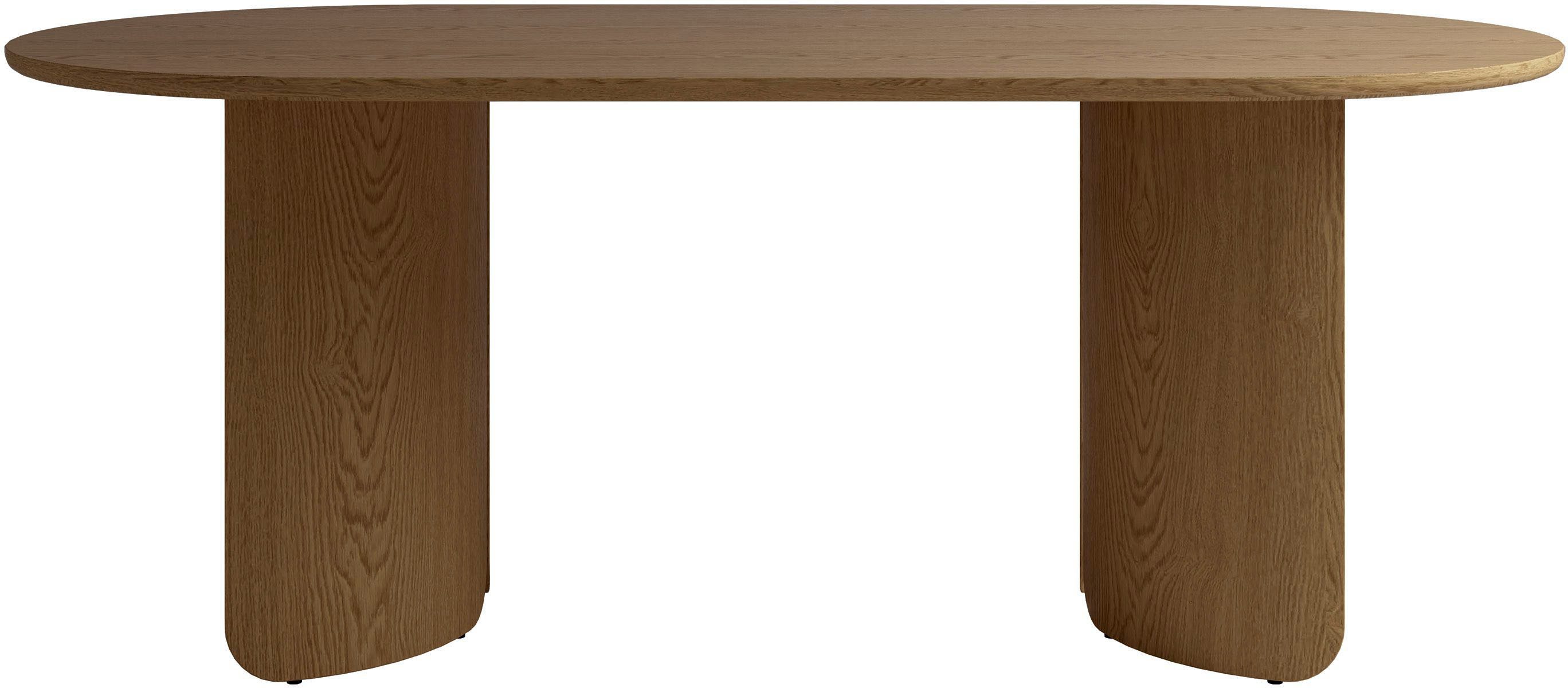SCHÖNER WOHNEN-Kollektion Esstisch GRIMSTAD (1-St), in 160 cm oder 200 cm, mit variabel montierbarem Untergestell