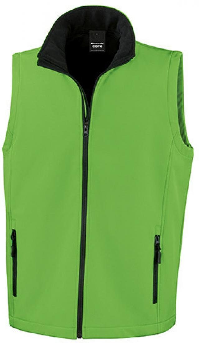 Funktionsweste Herren Soft Shell Bodywarmer / Wasserabweisend, atmungsaktiv