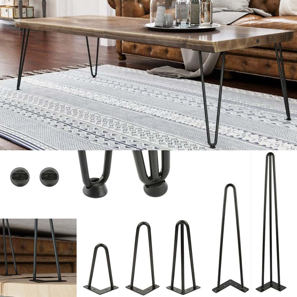 JEOBEST Bücherregal Hairpin Legs,Haarnadelbeine,Hairpin Legs Austauschbare günstig online kaufen