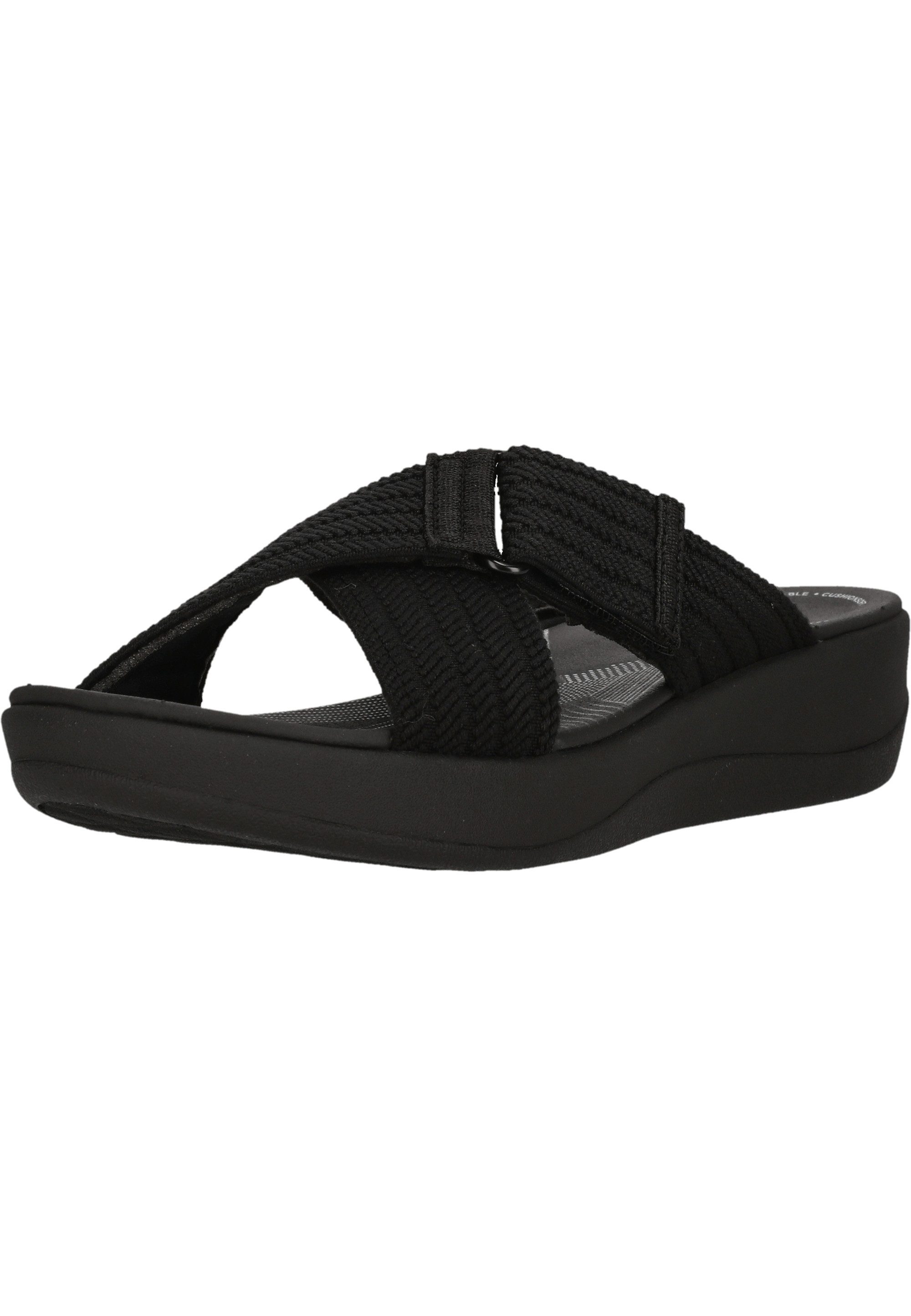 Clarks Arla Wave Sandale im superbequemen Slip-On-Design