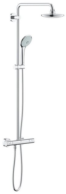 Grohe Duschsystem »Euphoria System 180«, Höhe 113,3 cm, 2 Strahlart(en), für Wandmontage, mit Thermostatbatterie