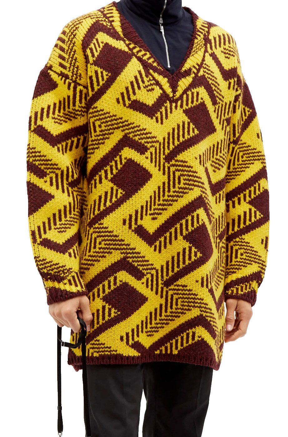 Strickpullover Oversized V-neckShetland Jumper
