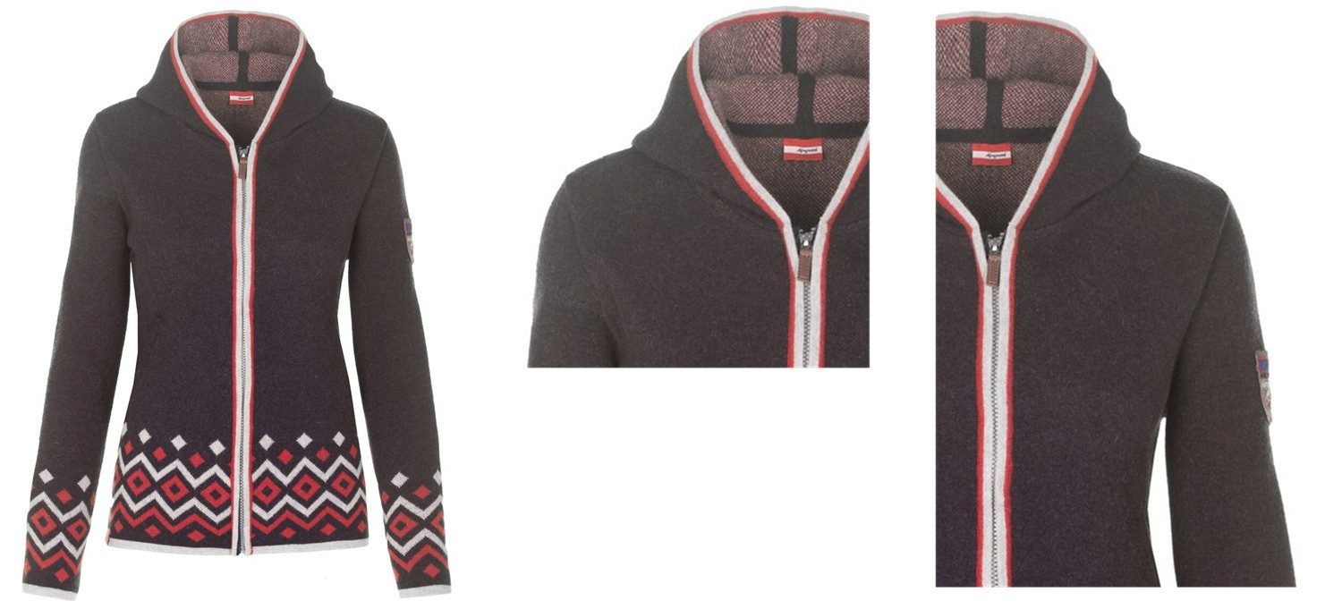 Almgwand Strickjacke Almgwand Steinbergalm Damen Strickjacke Cardigan 225203AD