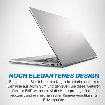 Dell roße Tasten, separater Ziffernblock, Rechnerzugriff Notebook (Intel Core i7 1355U, Iris Xe Graphics, 512 GB SSD, FHD,16GB RAM, Leistungsstark, Ergonomisch & Augenschonend für Arbeiten)